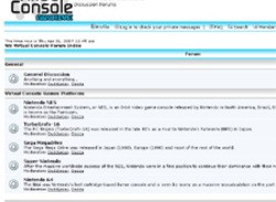 Virtual Console Forum