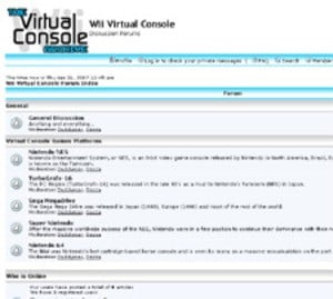 Virtual Console Forum