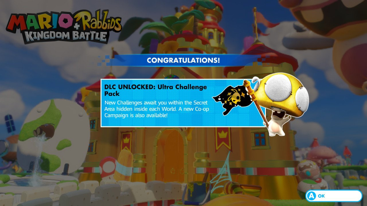 The Mario + Rabbids Kingdom Battle Ultra Challenge Pack DLC is Now Live