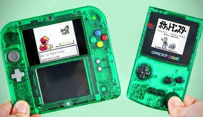 Watch This Unboxing Of A Rare Transparent Green 2DS