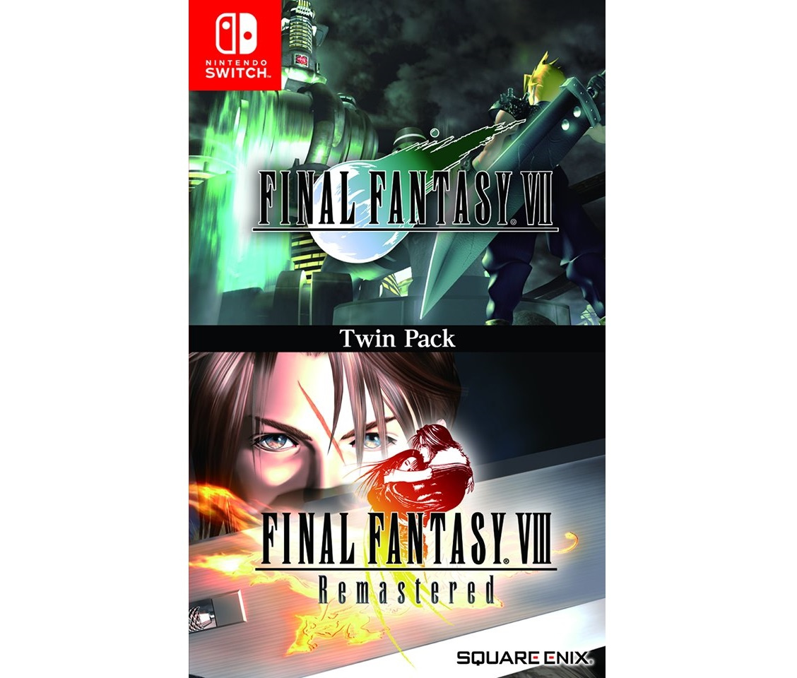 Final Fantasy 7 VII & 8 VIII Twin Pack - Nintendo Switch - New, Physical