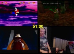 Here's a Simultaneous Speedrun of Super Mario 64, Ocarina of Time and GoldenEye