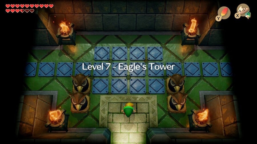 Eagle's Tower starting room