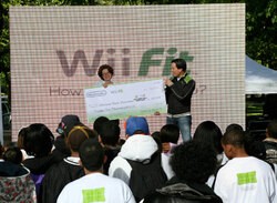 Nintendo Give Back At Wii Fit Launch