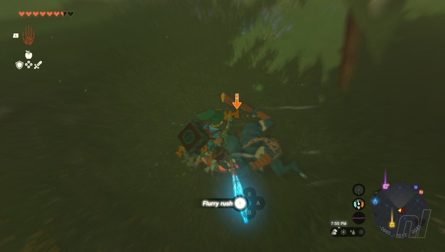 Acessibilidade de The Legend of Zelda: Kingdom's Tears