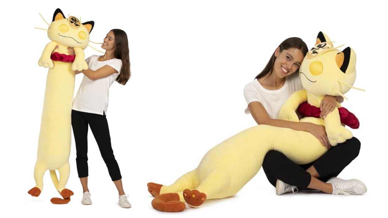 gigantamax meowth pillow