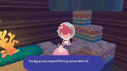 Finding the Starmie Doll with Frillish in Pokémon Pokopia's Bubbly Basin