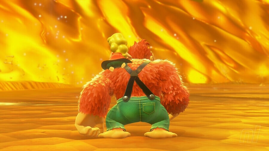 Donkey Kong Bananza King K. Rool Planet Core Boss