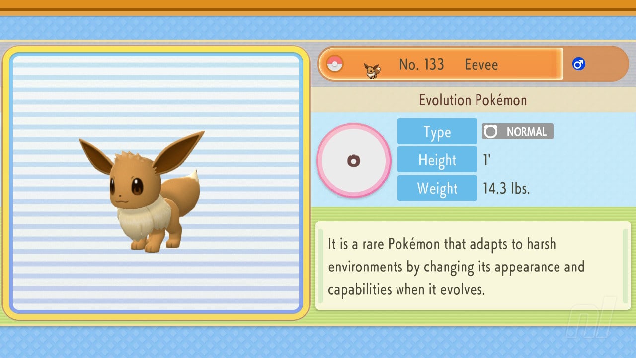 Where is Eevee in fire red?