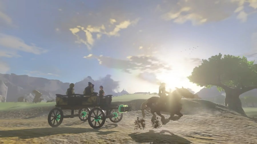 Zelda: Tears Of The Kingdom: How To Tow A Carriage 1