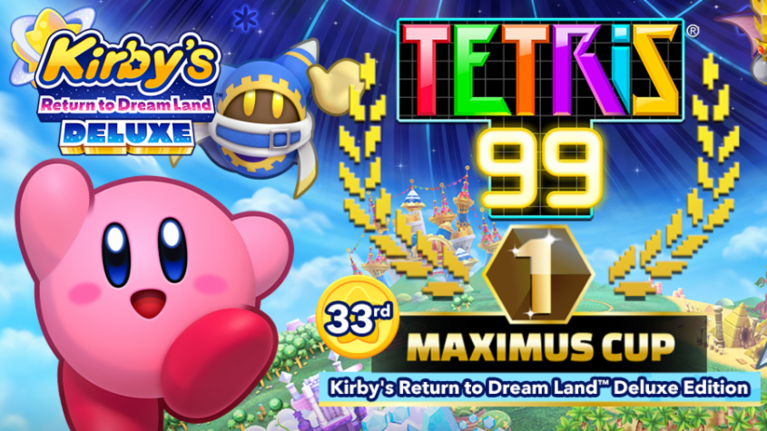 Bu Hafta Sonu Tetris 99'da Özel Bir Kirby Temasının Kilidini Açın