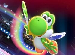The Internet Can't Deal With Yoshi's Sad Mario Tennis Aces Losing Pose