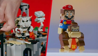 Donkey Kong And Bowser Castle Will Join The LEGO Mario Universe This Summer