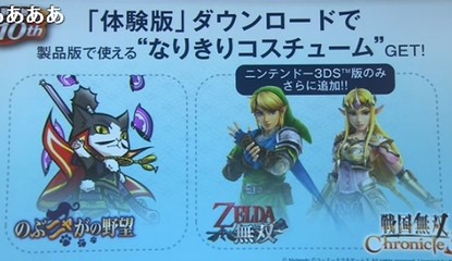 Samurai Warriors: Chronicles 3 Won't Include Zelda Costumes In The West