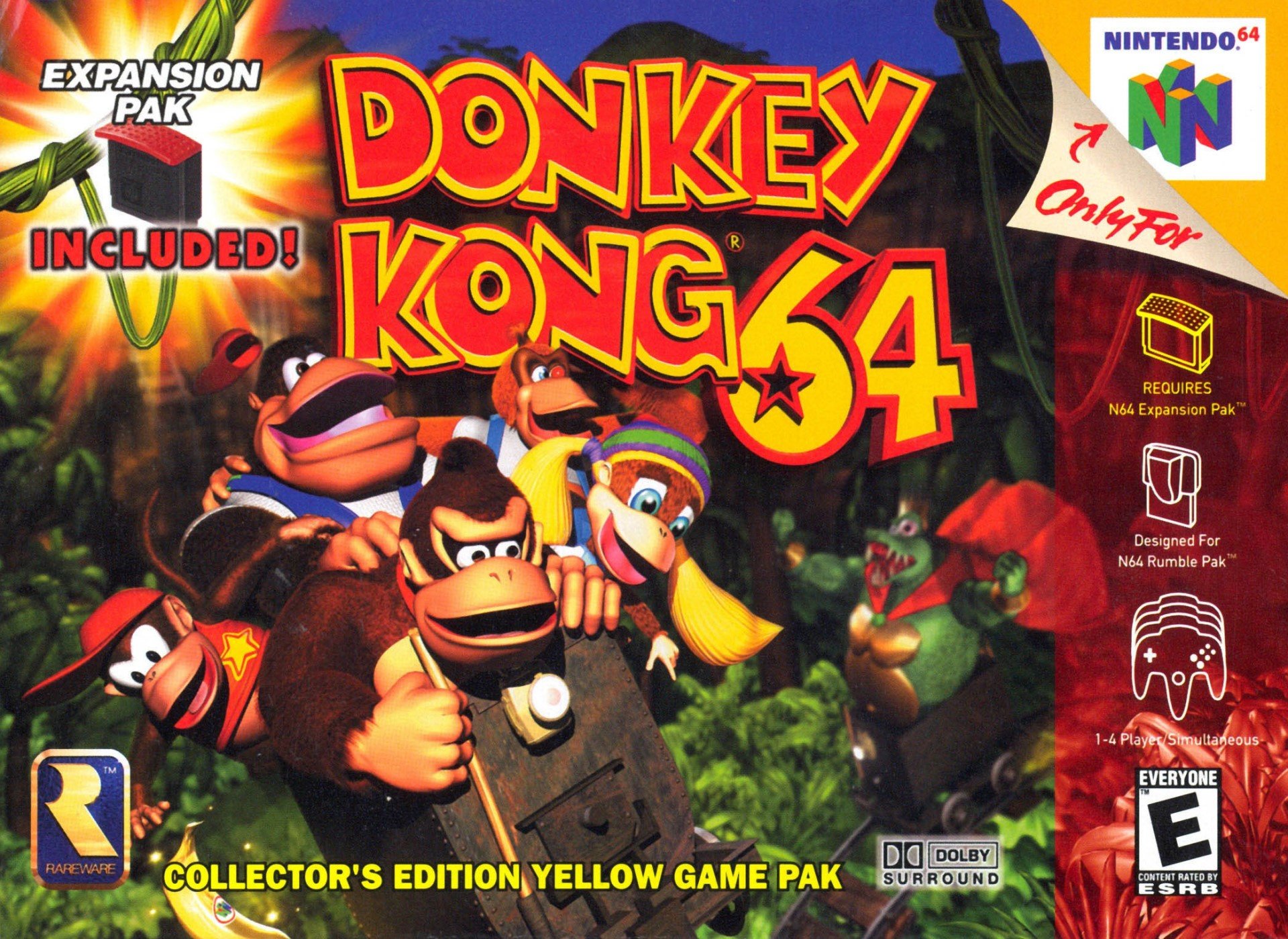 donkey kong 64 switch eshop