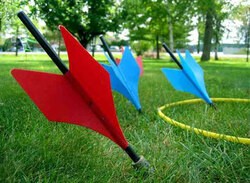 Prepare Yourself Well for this Target Toss Pro: Lawn Darts Trailer