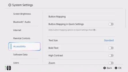 Switch 2 controller profiles