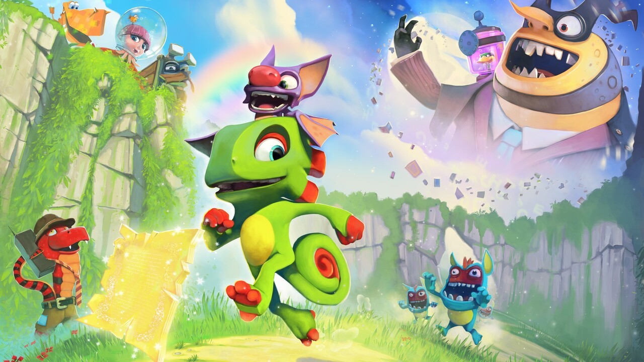 Yooka-Laylee的身體預訂已延遲到星期五，更多細節還會