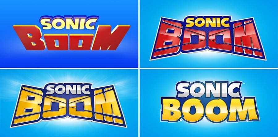 Sonic Boom Alternate Logos