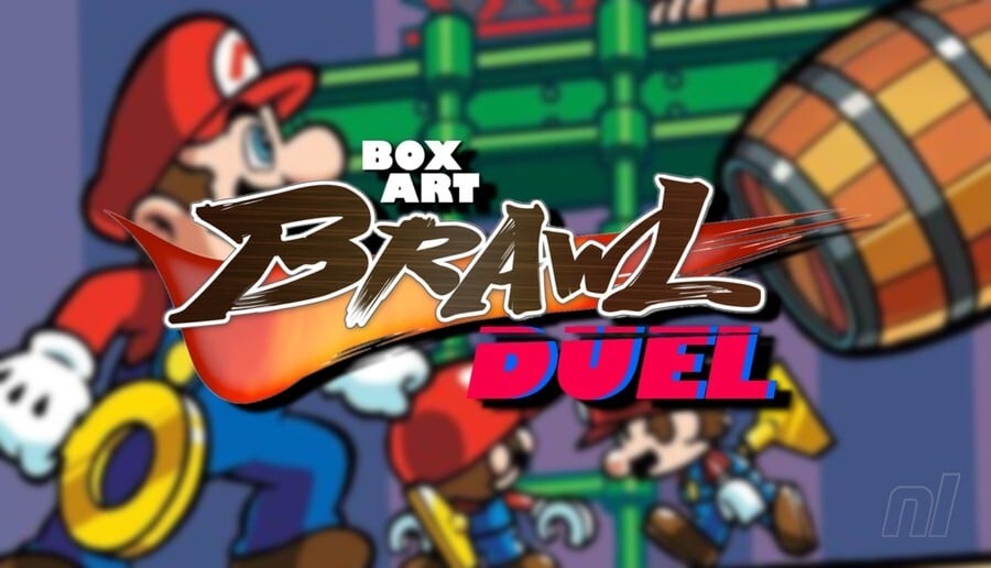 Mario Vs. Donkey Kong - Box Art Brawl