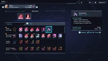 xcx - best combat builds