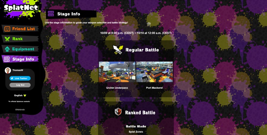 Look closely and you can see the octopi invasion on SplatNet