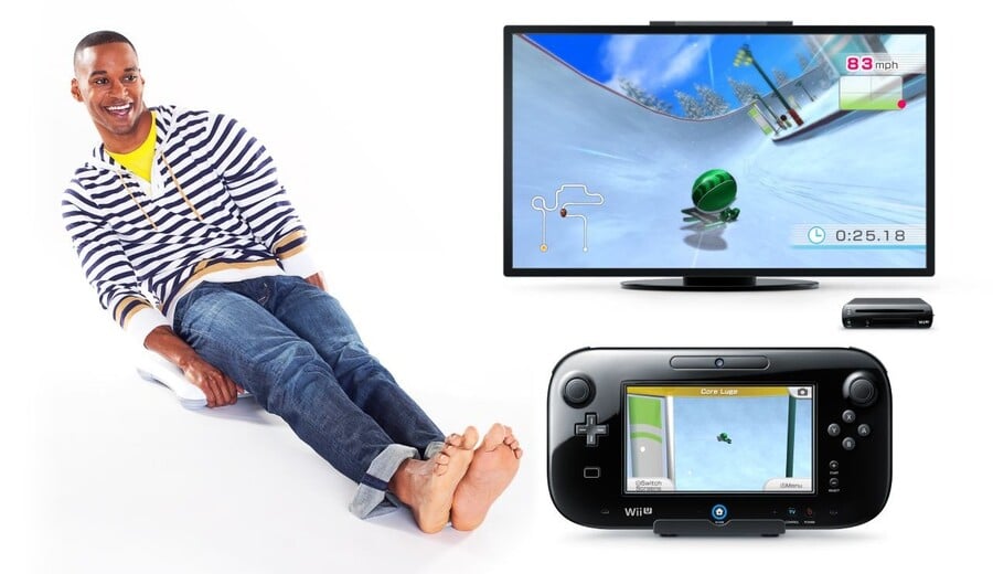 Wii Fit U Luge