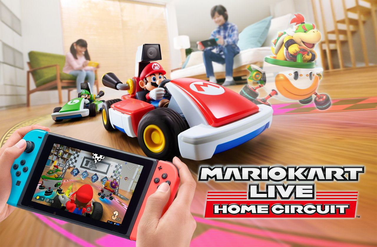 mario kart live how to set up