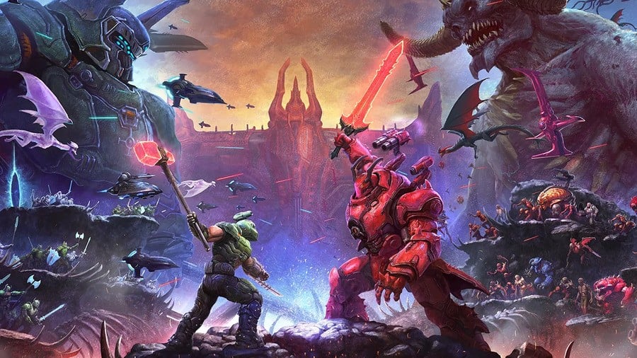 Kejutan!  Doom Eternal Mendapatkan Rilis Fisik Run Terbatas Di Switch