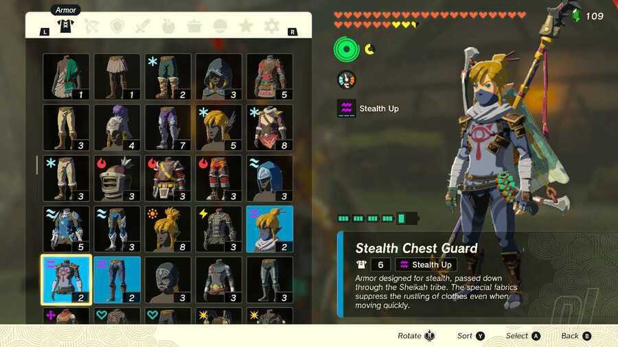 Zelda: Tears Of The Kingdom: All Armour Locations And Best Armour Sets 39