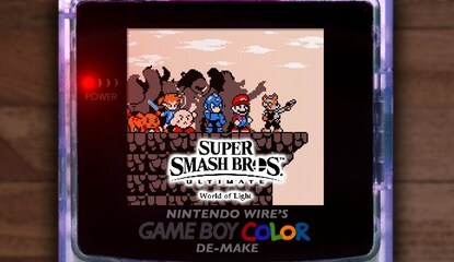 Here's How Smash Ultimate's World Of Light Trailer Might Have Looked On Game Boy Color