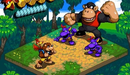 Banjo-Kazooie Reimagined in the Mario RPG Style