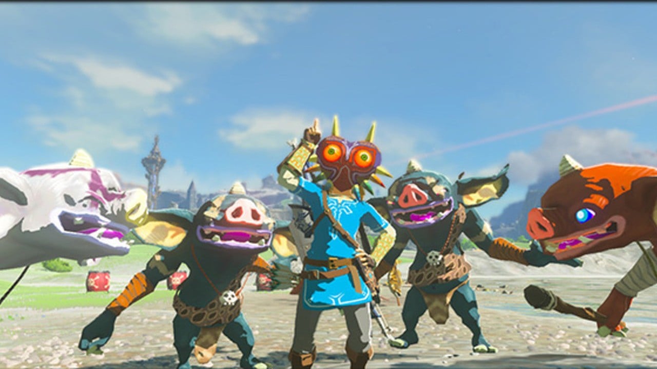 Where To Find Majora's Mask - Zelda Breath Of The Wild DLC Guide