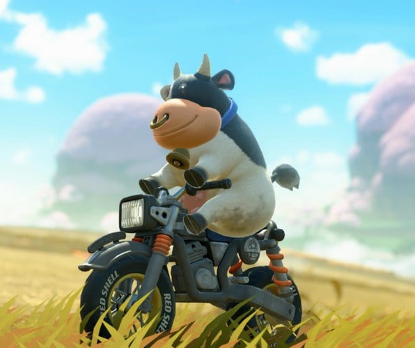 Mario Kart World - Cow