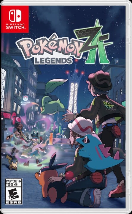 Pokémon Legends: Z-A Box Art - Switch
