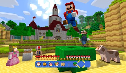 Super Mario Mash-Up Pack Jumps Into Minecraft: Wii U Edition in Upcoming Free Update