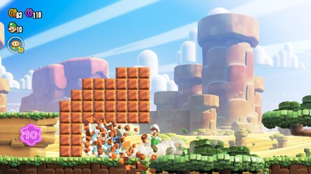 Super Mario Bros. Wonder: World 1-4 - Bulrush Coming Through 4