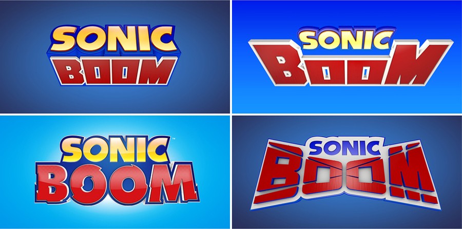 Sonic Boom Alternate Logos