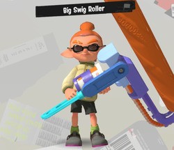 Splatoon 3 Big Swig Roller