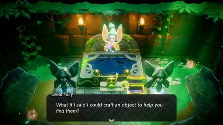 Zelda: Echoes Of Wisdom: The Great Fairy's Request Side Quest - How To Get Floral Seashell & Magma Stone 3