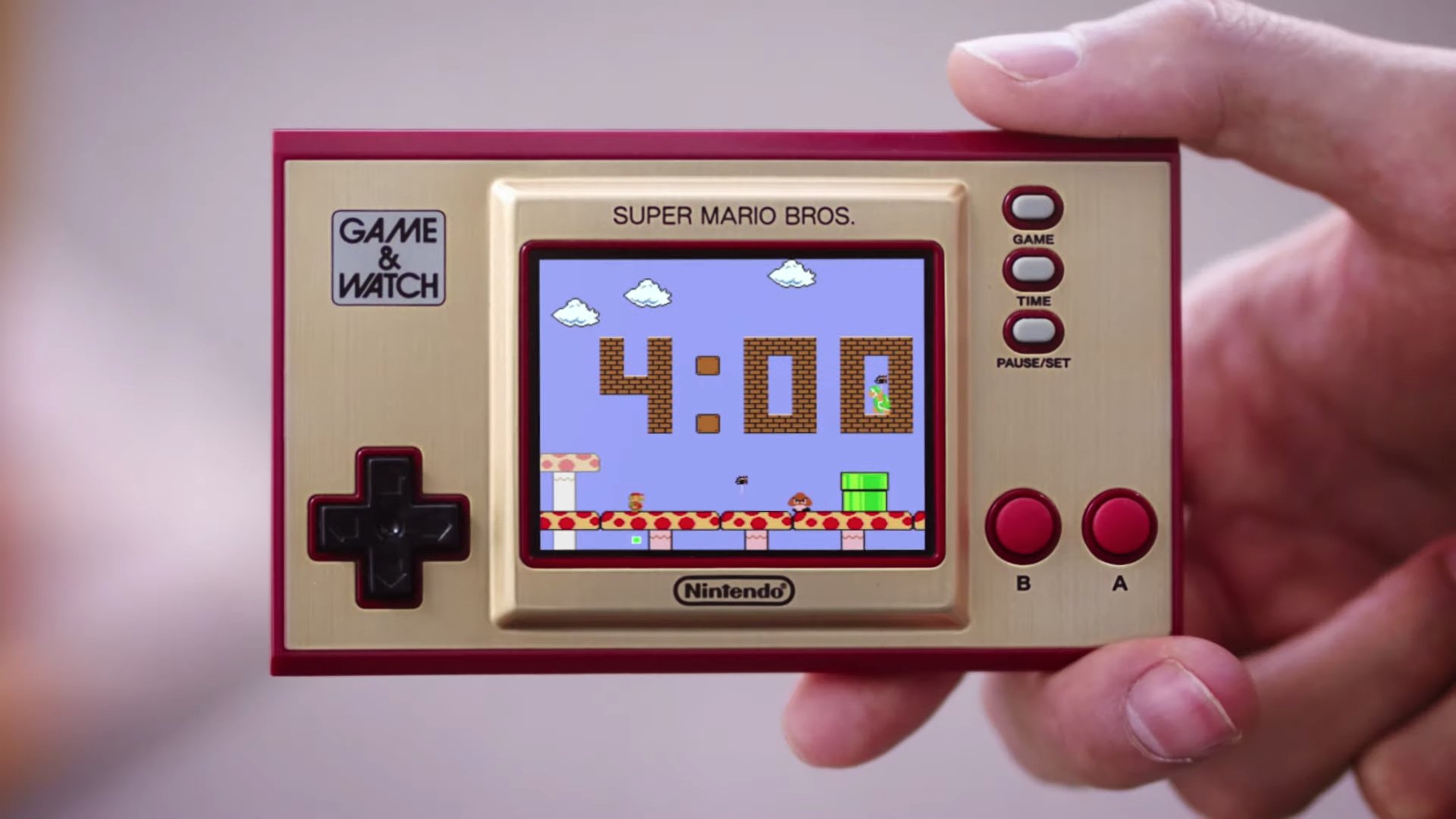 super mario game and watch