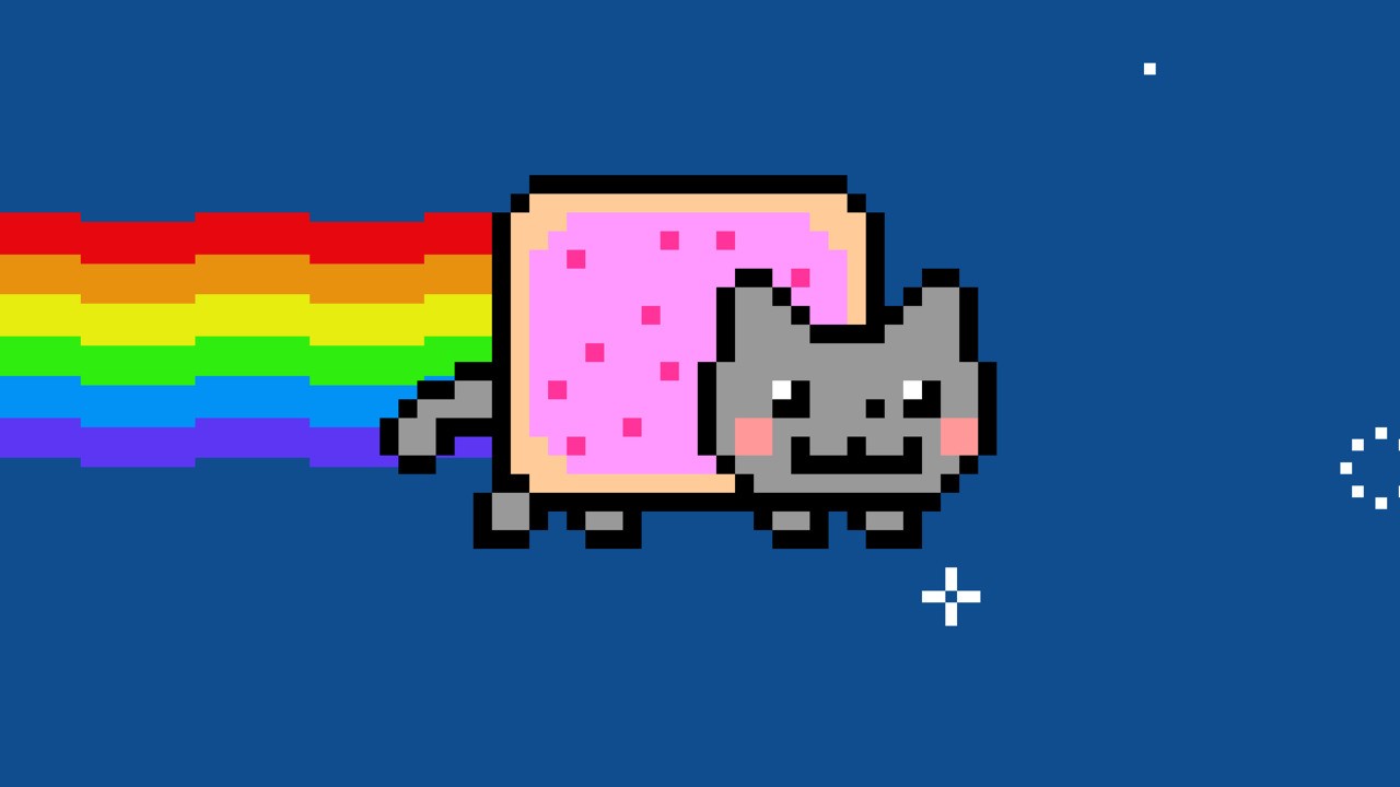 nyan cat lost in space for kindle