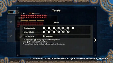 Terrako Weapons