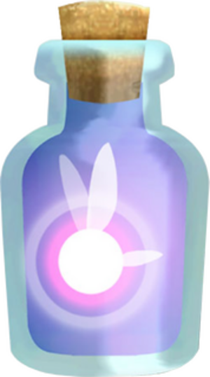 Fairy in a bottle