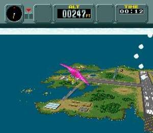 3D effects in Pilotwings