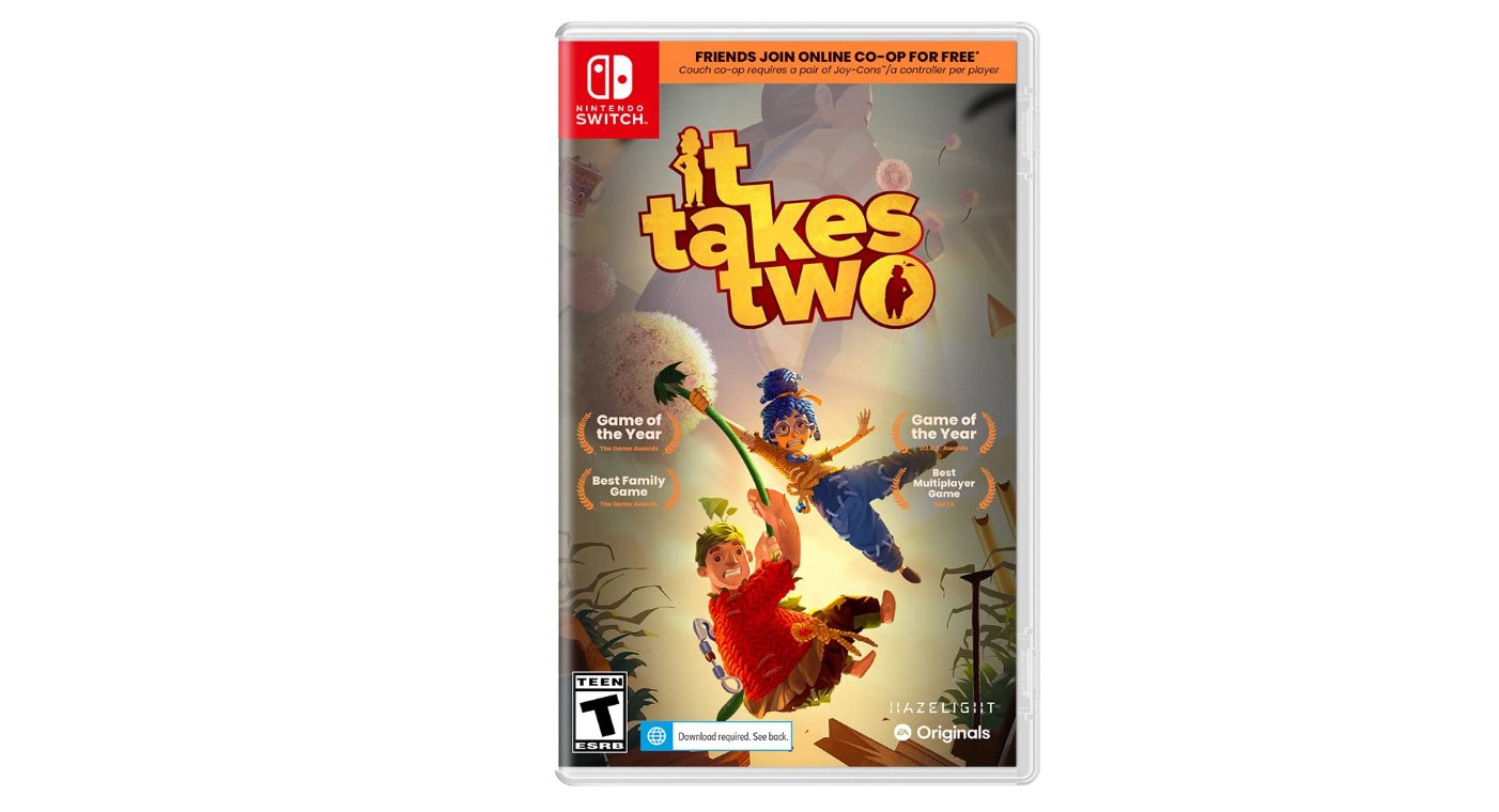 Jogo Nintendo Switch It Takes Two (Código de Descarga na Caixa