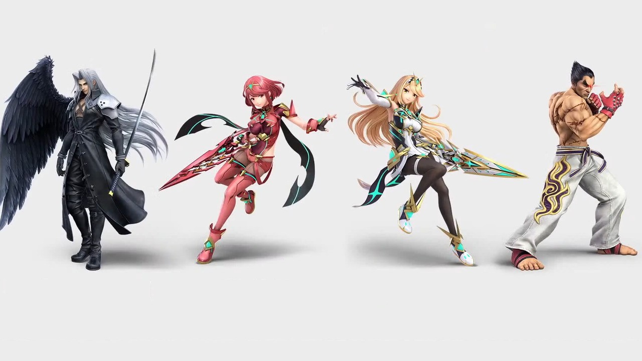 Kazuya & Sephiroth amiibo Release 13th January, Pyra & Mythra Arrive In ...