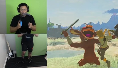 Ring Fit Adventure User Discovers A Healthy Way To Play Zelda: Breath Of The Wild