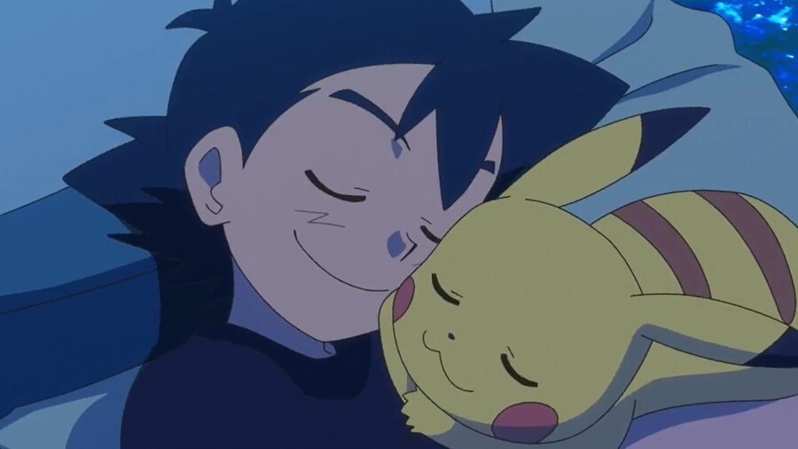 Ash und Pikachu