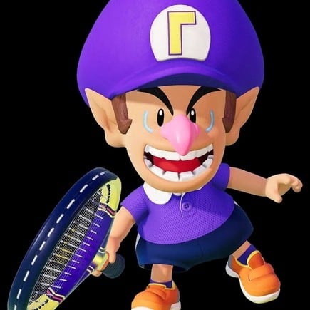 Mario Tennis Fever - Baby Waluigi